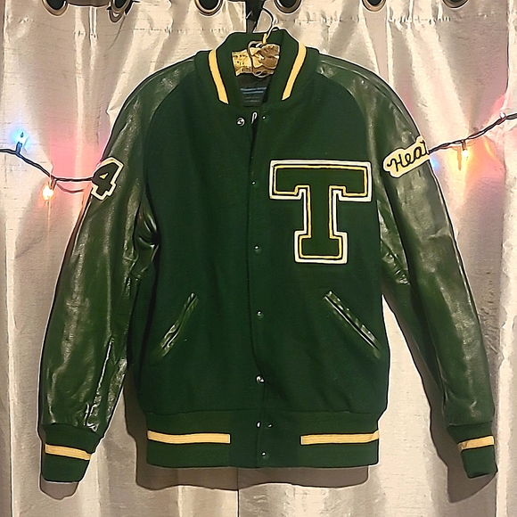 Custom Varsity Letterman Jacket Women's Large - Picture 1 of 6